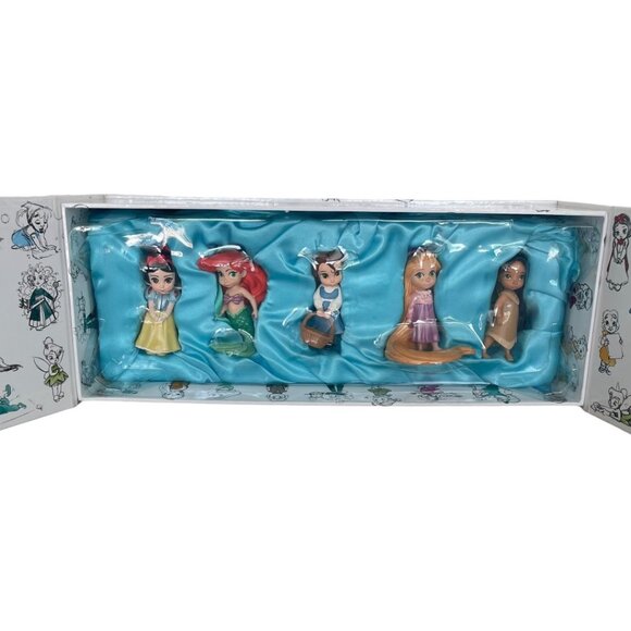 Disney Store Disney Animator’s Collection Ornament Set of 5 Disney Princess